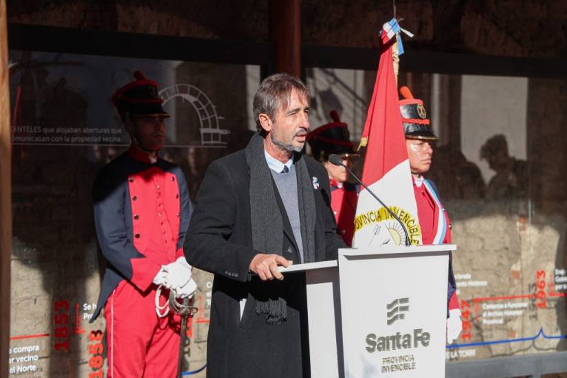 Santa Fe homenajeó al Brigadier López a 188 años de su paso a la inmortalidad