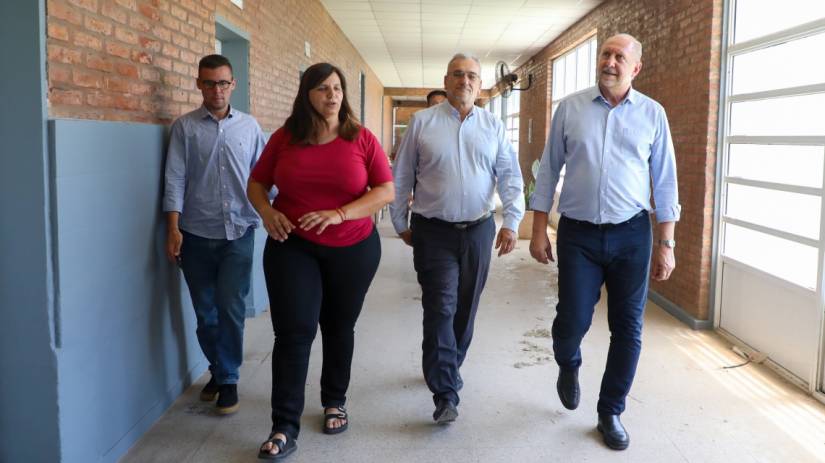 Con una inversión provincial de más de 21 millones de pesos, está por finalizar la construcción de un nuevo comedor escolar en Josefina