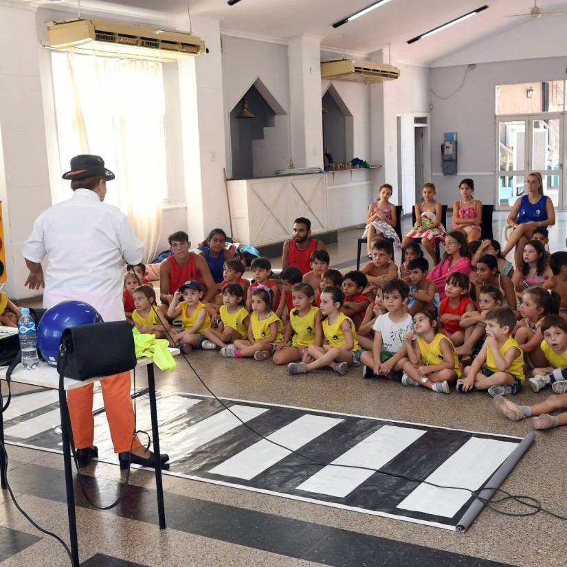 La Municipalidad brinda talleres de Educación Vial en Colonias de Vacaciones