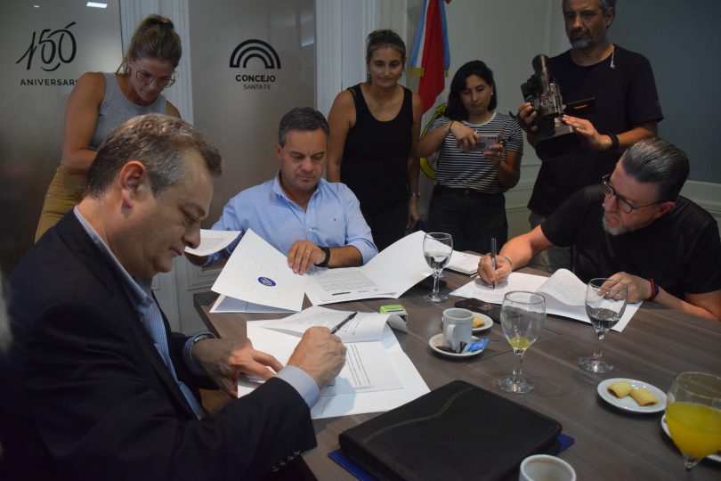 Terrenos nacionales en la ciudad: El Concejo firmó convenio con UTN y UCSF