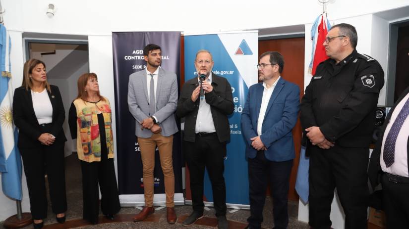 La provincia inauguró una subdelegación de la Agencia de Control Policial en Rafaela