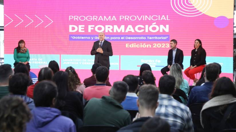 Perotti participó de una jornada de Formación de Gestión para el Desarrollo Territorial