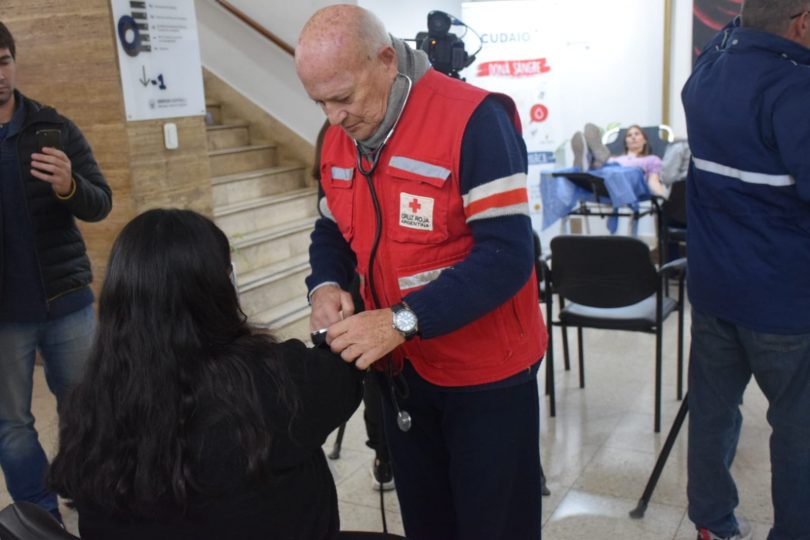 Se realizó una jornada de donación de sangre en el Concejo Municipal