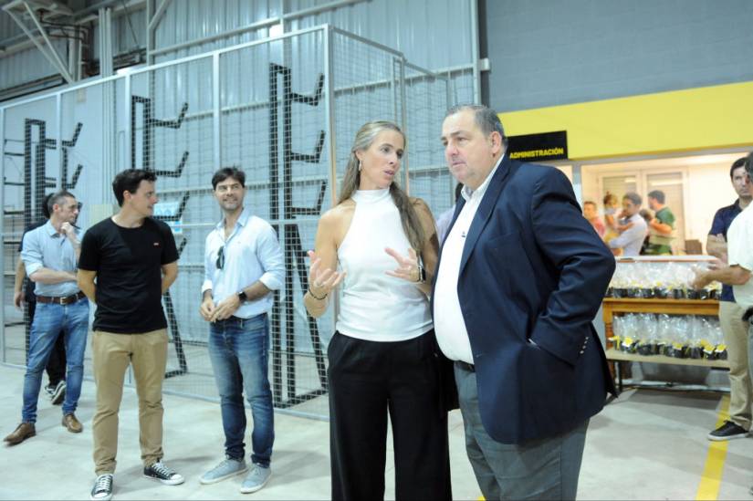 Juan Pablo Poletti inauguró la radicación de una nueva empresa en Los Polígonos I