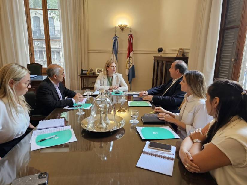 Cooperación internacional: Juan Pablo Poletti se reunió con Gisela Scaglia