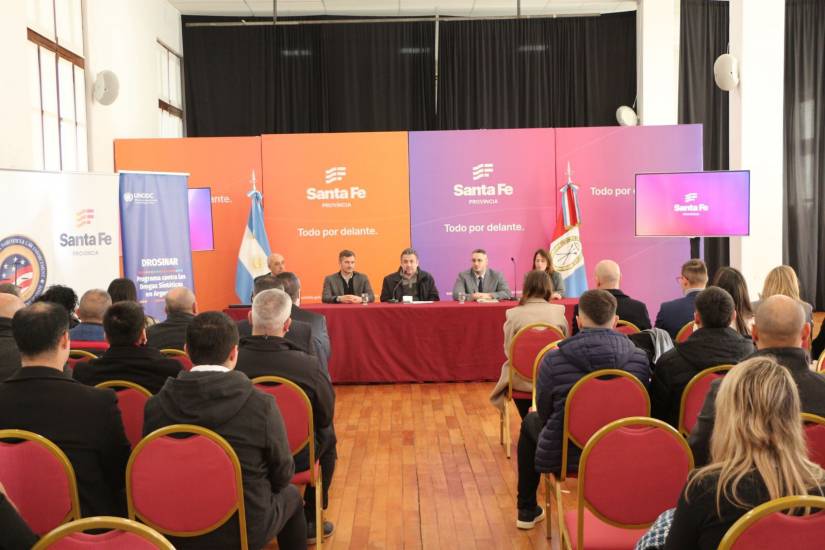 Provincia y la Oficina de Naciones Unidas Contra la Droga y el Delito avanzan en la capacitación contra el narcomenudeo