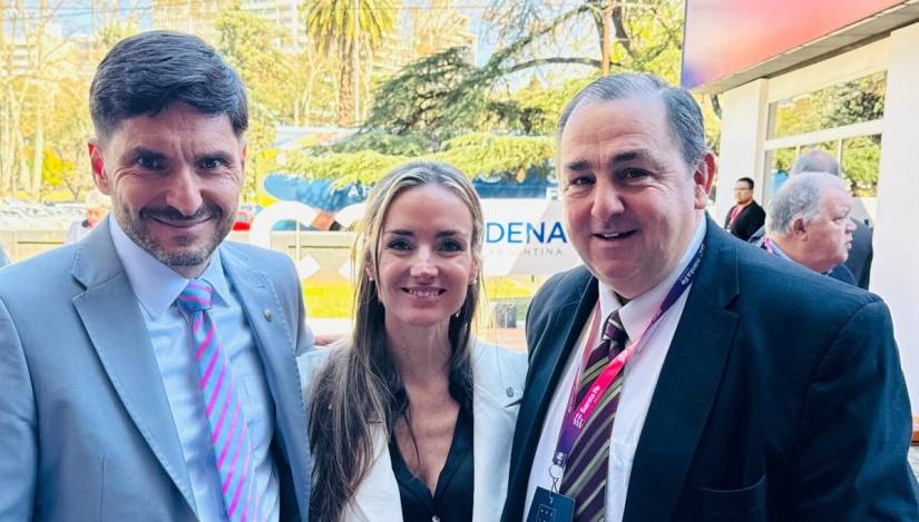 Poletti participó de la apertura del Santa Fe Business Forum