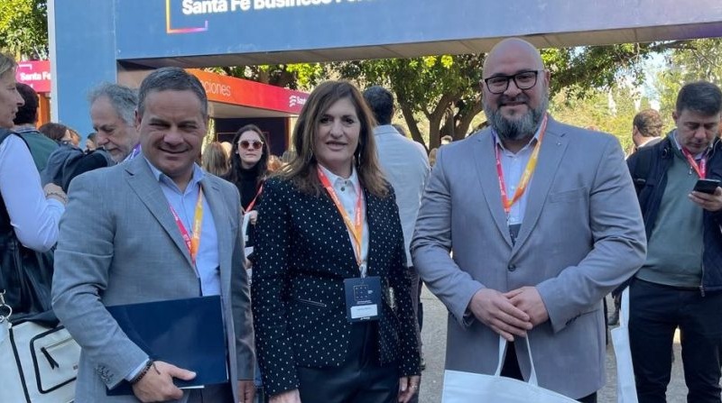 Chuchi Molina: “Celebramos que el gobernador promueva a Santa Fe como un polo de inversiones internacionales”