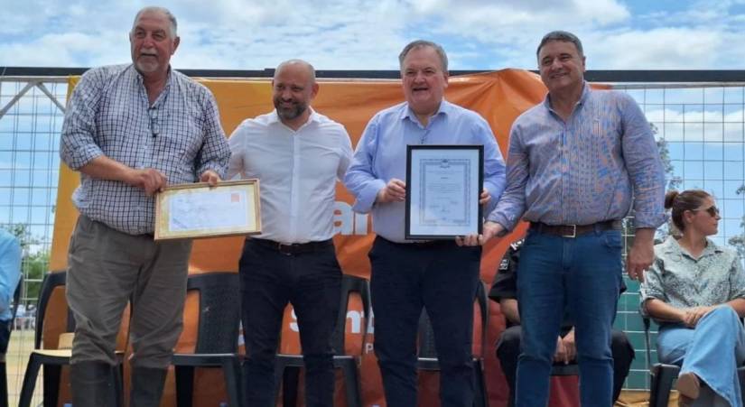 El Senador Michlig y el Ministro de la Producción Puccini presentes en la 57° Fiesta Nacional del Caballo