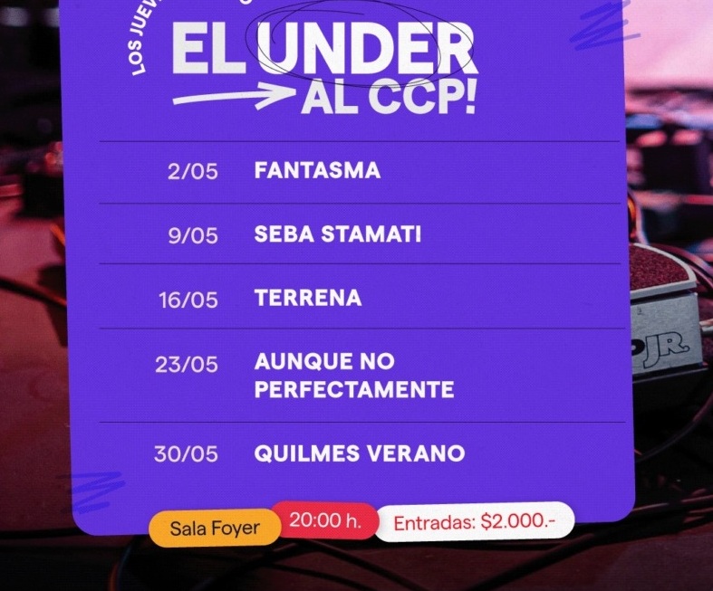 Mayo: El Under al CCP