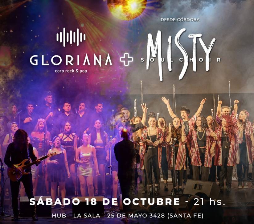 Gloriana Coro Rock & Pop y Misty Soul Choir