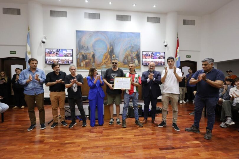 El Concejo Municipal homenajeó al músico Leonardo Moscovich