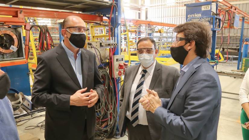 Perotti: “Inversiones como esta permiten a las empresas retomar su esquema de producción”